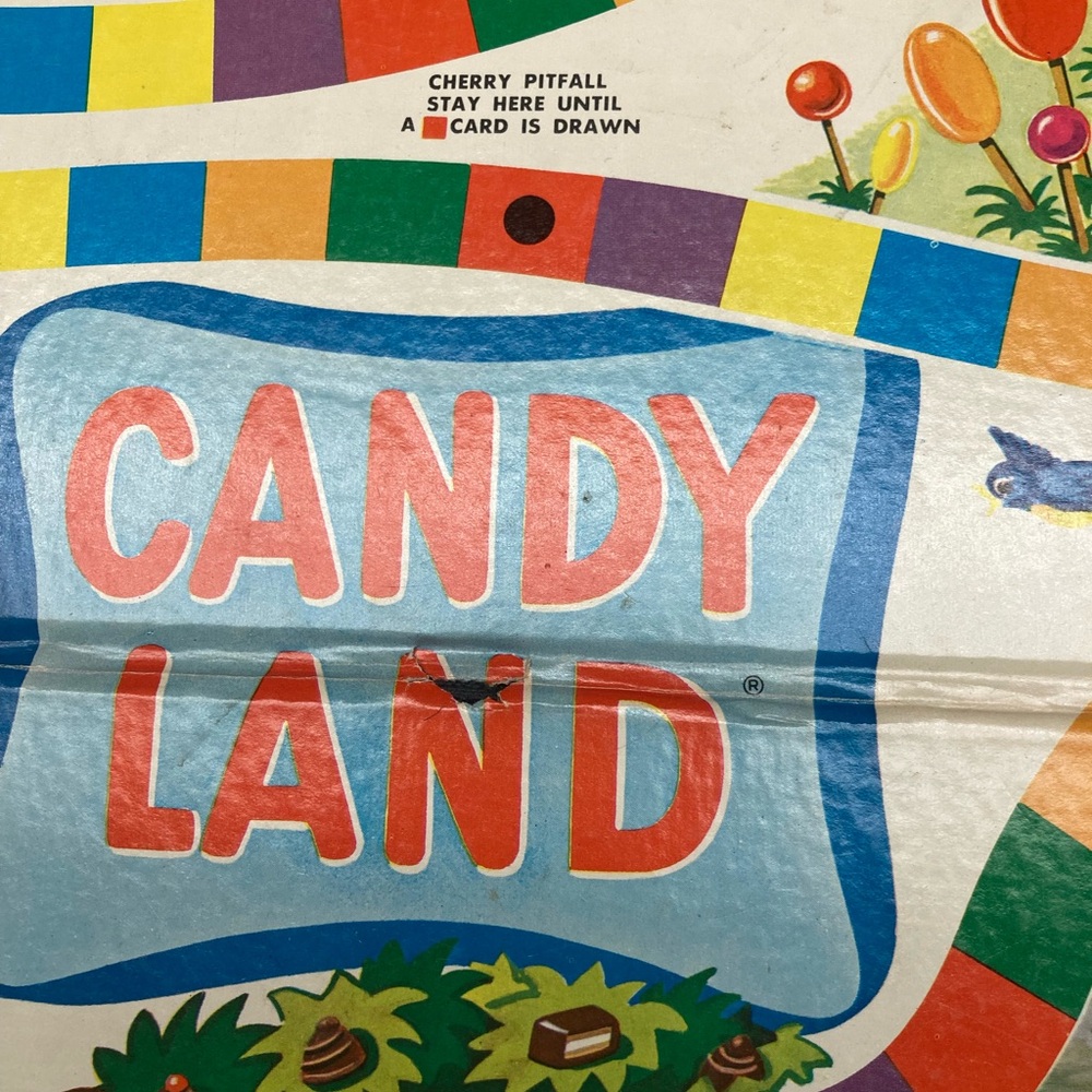 Candy Land 1955 Vintage board game Milton Bradley - Picture 13 of 16